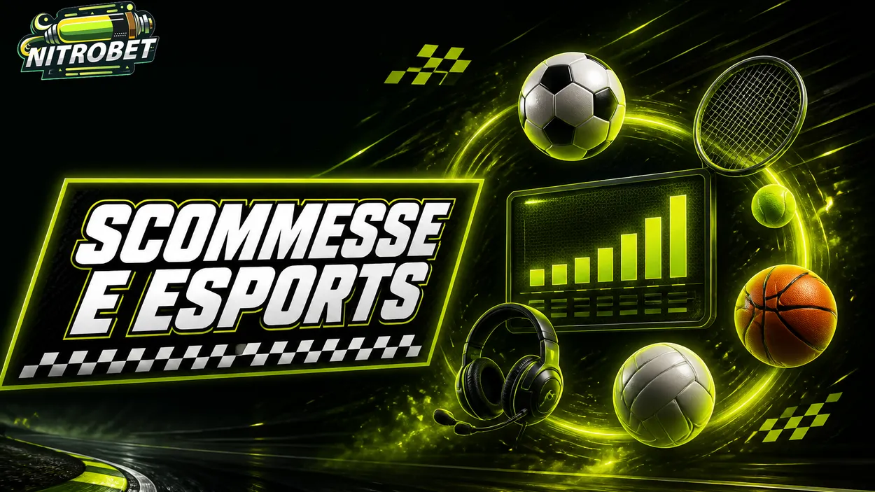 Scommesse sportive ed eSports su Nitrobet